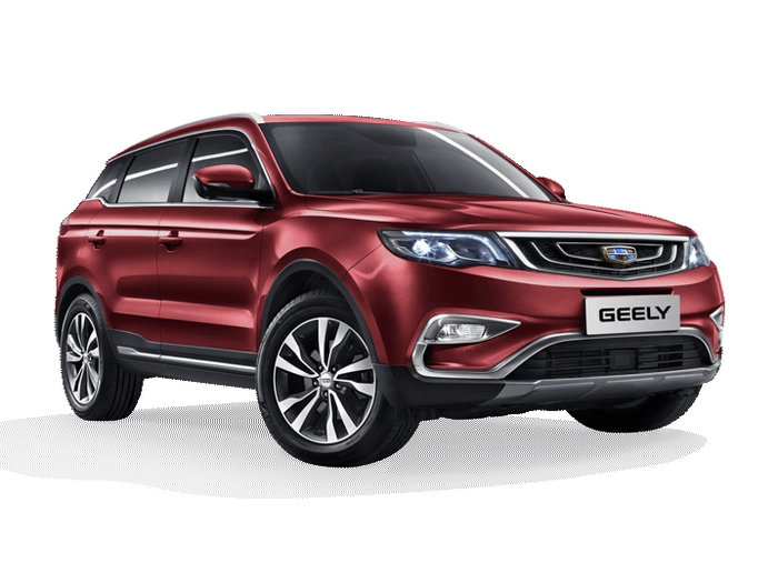 Geely Atlas Вишневый