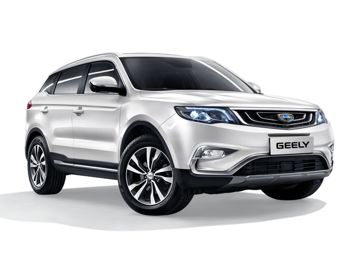 Geely Atlas Белый