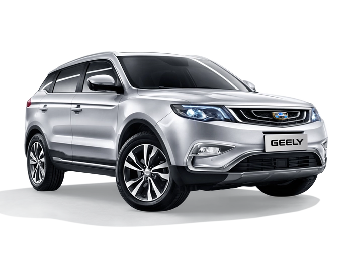 Geely Atlas Серебристый
