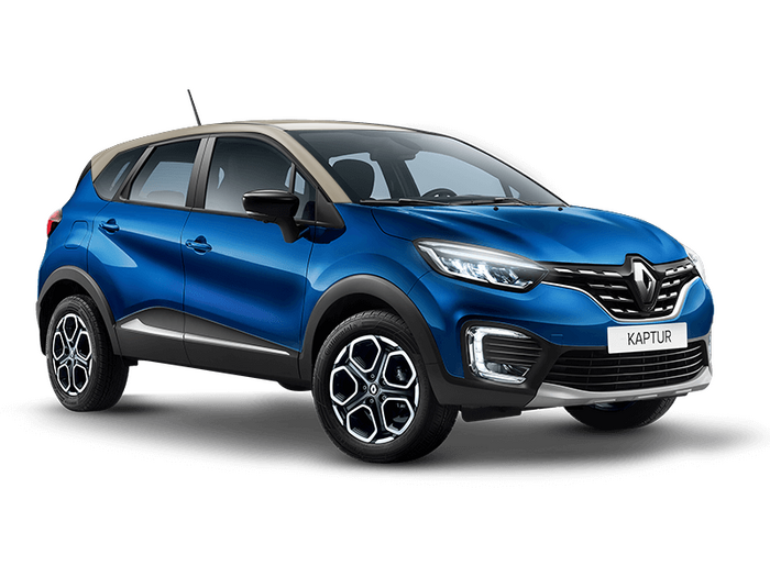 Renault Kaptur  Синий с бежевой крышей